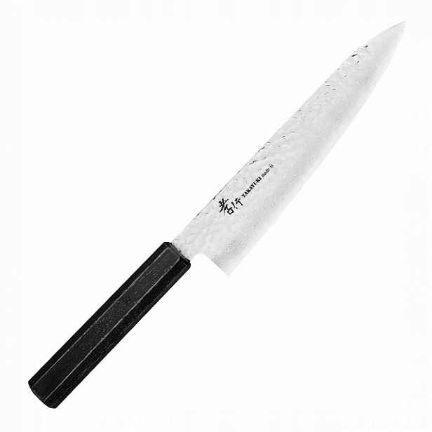 Sakai Takayuki Nanairo VG-10 Ebony Japonský Nůž pro šéfkuchaře 21 cm
