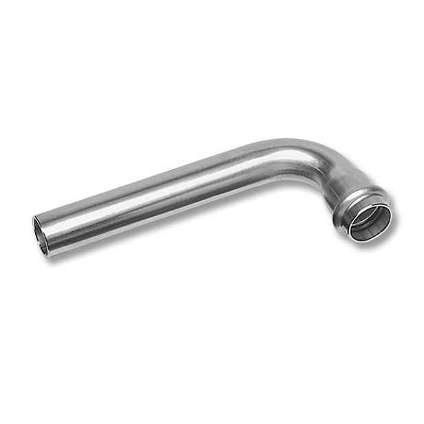 NiroSan Press oblouk 90° dlouhý 54 mm nerezová ocel pro pitnou vodu