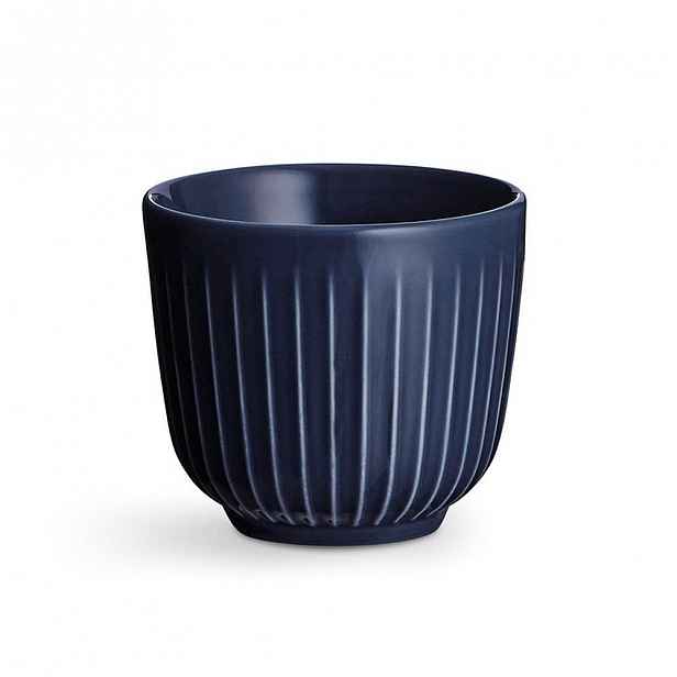Tmavě modrý porcelánový hrnek Kähler Design Hammershoi, 200 ml