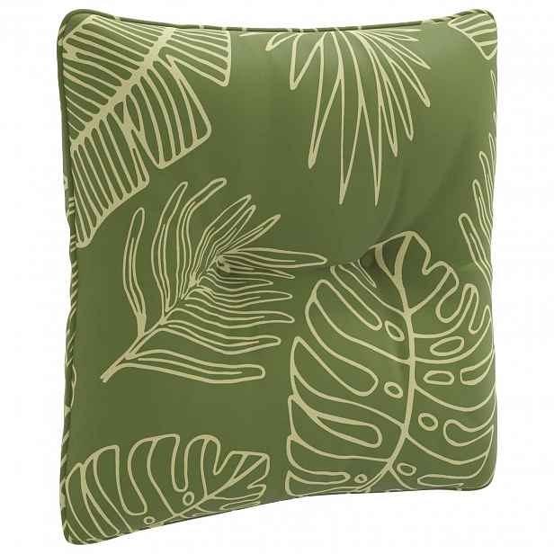 vidaXL Zádový polstr PUTTEN 100% polyester Listový design