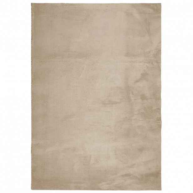 vidaXL Koberec HUARTE krátký vlas měkký a pratelný pískový 160x230 cm