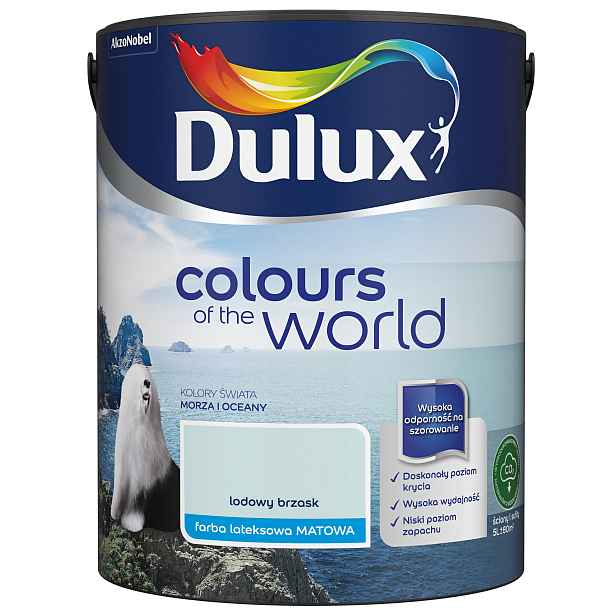 Dulux Colours Of The World Barva Emulzní Barva Ledový Úsvit 5L