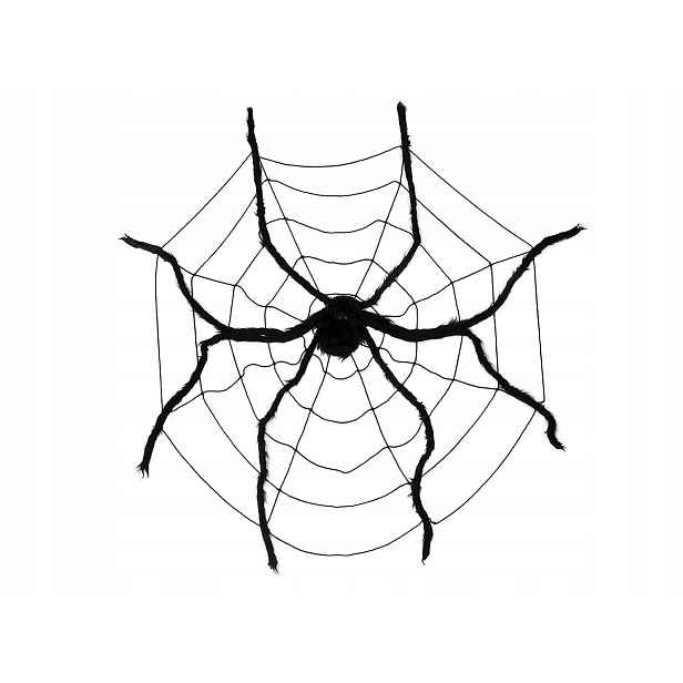 Pavučina s pavoukem Halloween