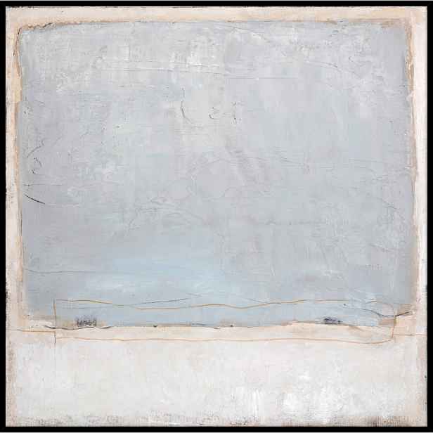 Ručně malovaný obraz 100x100 cm Blue Inside    – Malerifabrikken