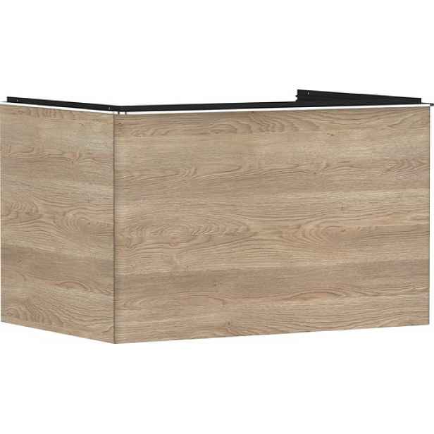 Skříňka pod umyvadlo pod desku Hansgrohe Xelu Q 78x49,5x55 cm přírodní dub 54056000