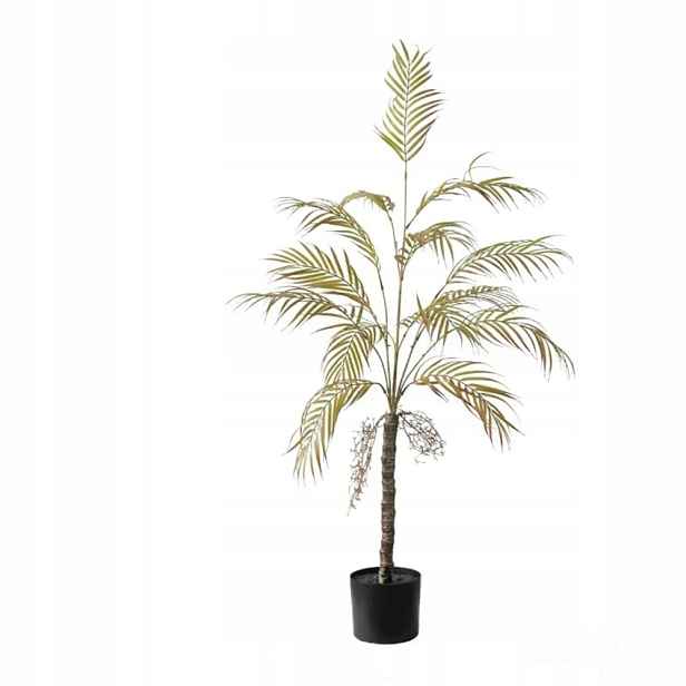 Umělá palma Areka Dekorativní červená 120 cm Dekorativní rostlina