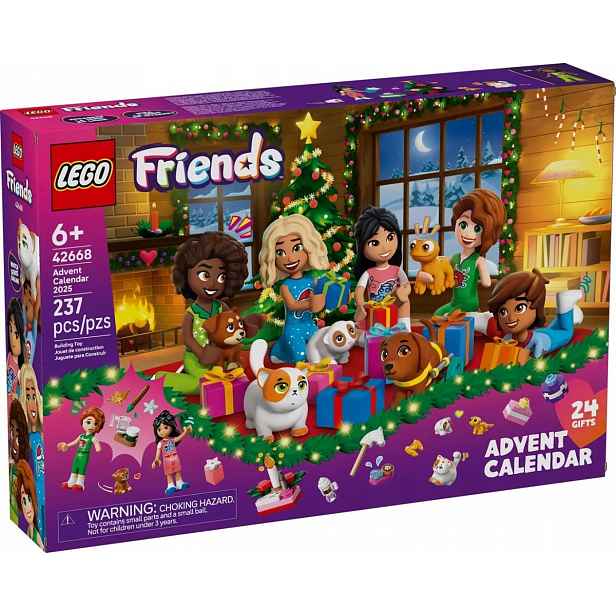 42668 Lego Friends Adventní kalendář Lego Friends na rok 2025