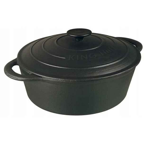 Kinghoff Zapékací Mísa Litinový 29 CM 4 5 L Hrnec KH2255 Do Trouby