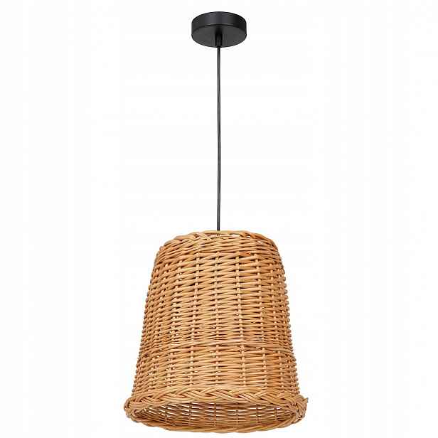 MiLAGRO Závěsná lampa Vimini Natural Wood 1Xe27 Stropní osvětlení
