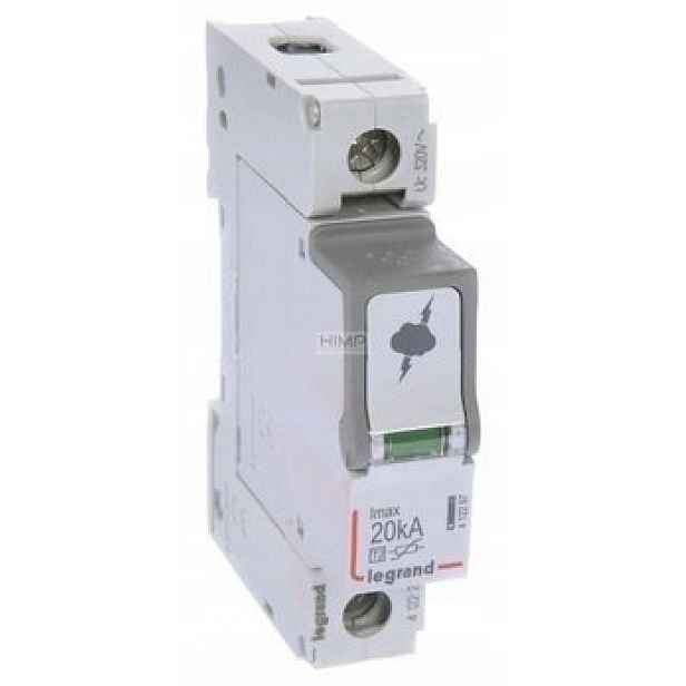 Omezovač přepětí T2 20 Ka 1P Legrand 412220