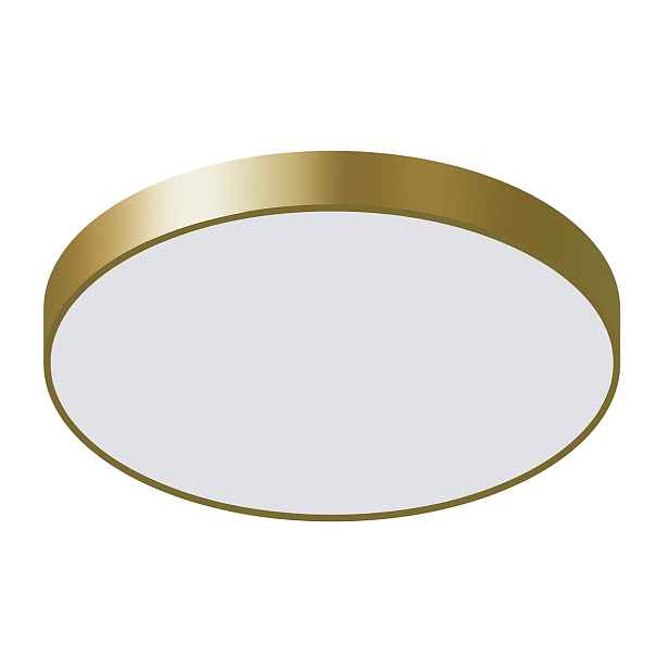Orbital, minimalistický zlatý Kulatý Stropní Svítidlo 60 cm 60 W 3600LM 3000K