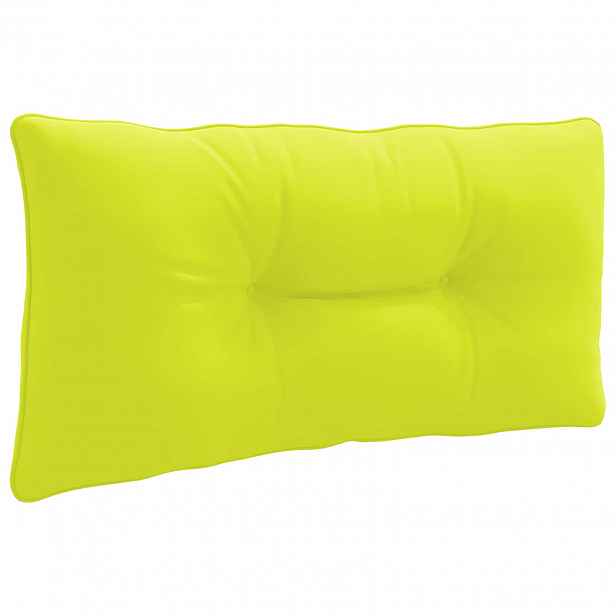 vidaXL Zádový polstr PUTTEN 100% polyester Jasně zelená