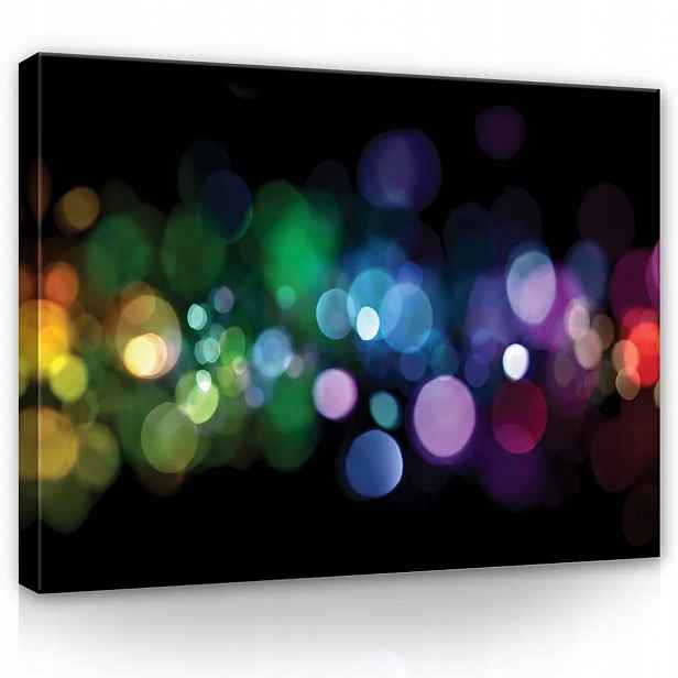 Obraz Na Plátně Canvas 80x60 Světlo Barva Bokeh