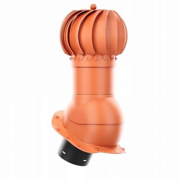 Rotační krb Rotoline profil B o průměru 150 mm, kulatý, cihlový