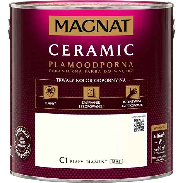 Magnat Keramický bílý diamant C1 2,5L