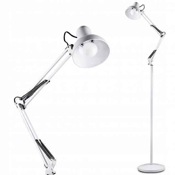 Stojací Podlahová Lampa E27 Kovová, Moderní