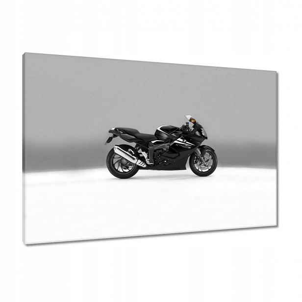 Obrazy 90x60 Černé Bmw 1300S Motocykl