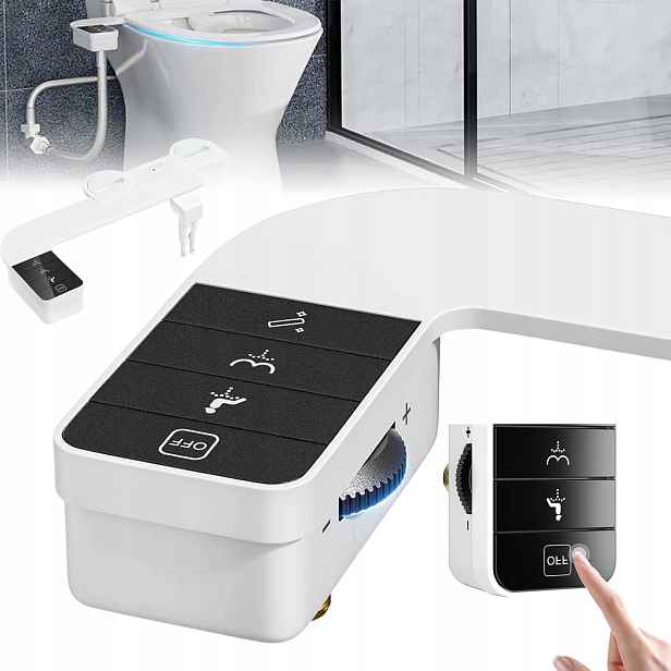 Bidetová Vložka Na Záchod Wc Nástavec Pro Bidet Smart Bidet Tryska Sada