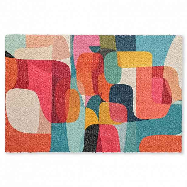 MuchoWow ROHOŽKA Tvary - barevné - abstraktní - letadla 90x60 cm
