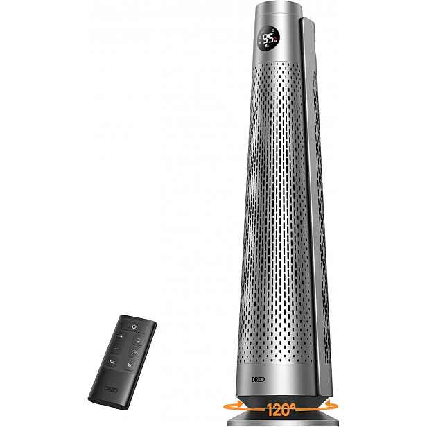 Radiátor 2000 W Keramický Ptc Tichý 25 Db Oscilace 120° Časovač 12 H