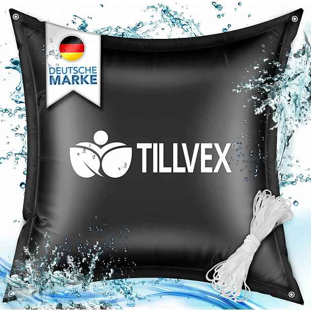 Tillvex polštář XXL 120x120 cm černá