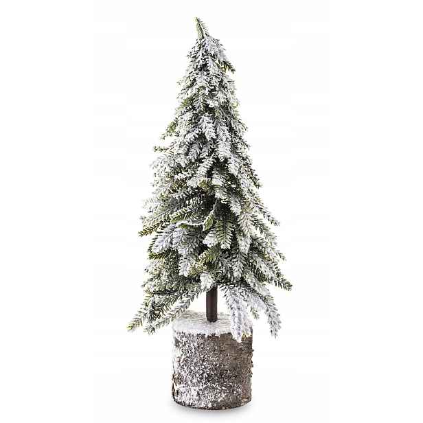 Umělý vánoční stromeček na kmeni, ozdoba, 55 cm