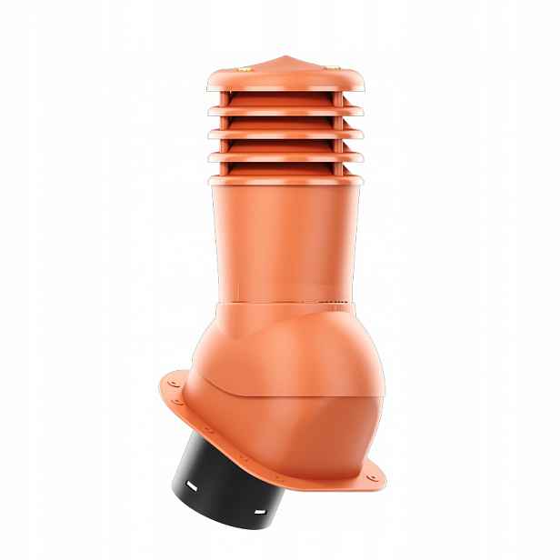 Větrací komín Smartline profil H fi 150 mm nezateplený, cihlový