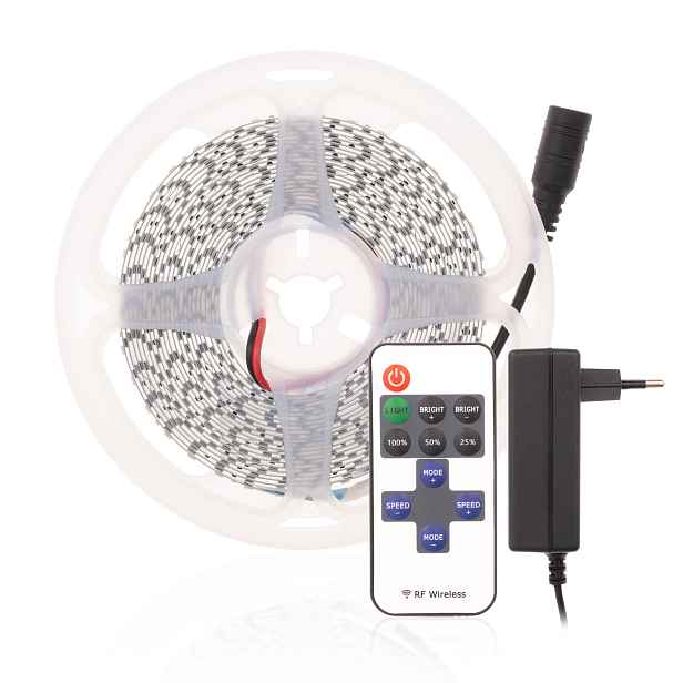 Sada LED pásku 5m 35W 12V-5M10W