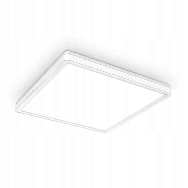 Led stropní koupelnová lampa stropní svítidlo čtverec 18W IP44 barva Neutrální 4000k