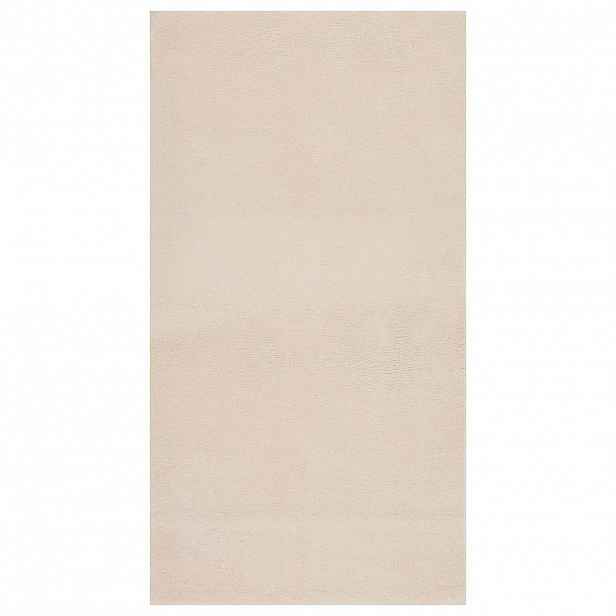vidaXL Chlupatý koberec béžový 120 x 183 cm polyester