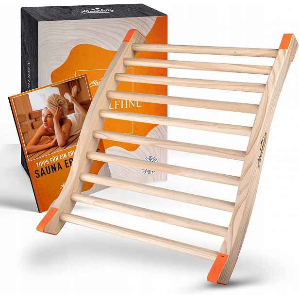 Dřevěné Ergonomické Opěradlo Do Sauny Na Záda