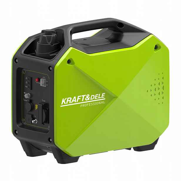 Jednofázový přenosný generátor Kraft&Dele KD684 2100W
