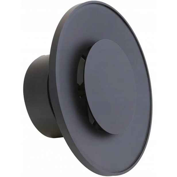 Ventilační anemostat Asv Darco 160 mm černý