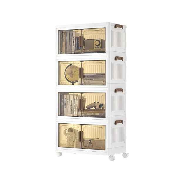 Organizér Songmics 55x111x31 cm bílý plastový