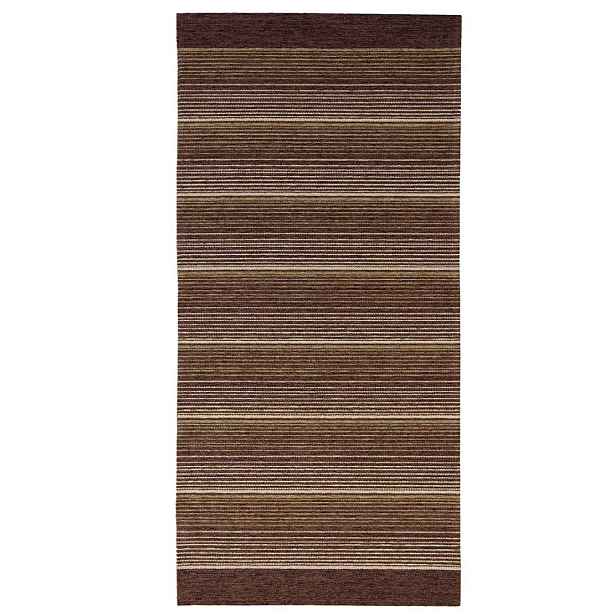 Pratelný běhoun Laos 142/999X, 75x160, hnědá, chodba / předsíň, Oriental Weavers