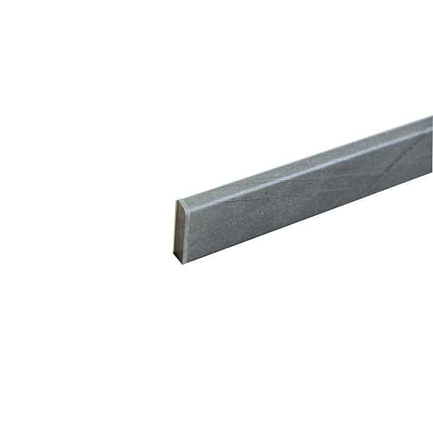 Soklová lišta SPC RIGID Beton Nature 2 m, spojka 2 ks, šedá, Egibi