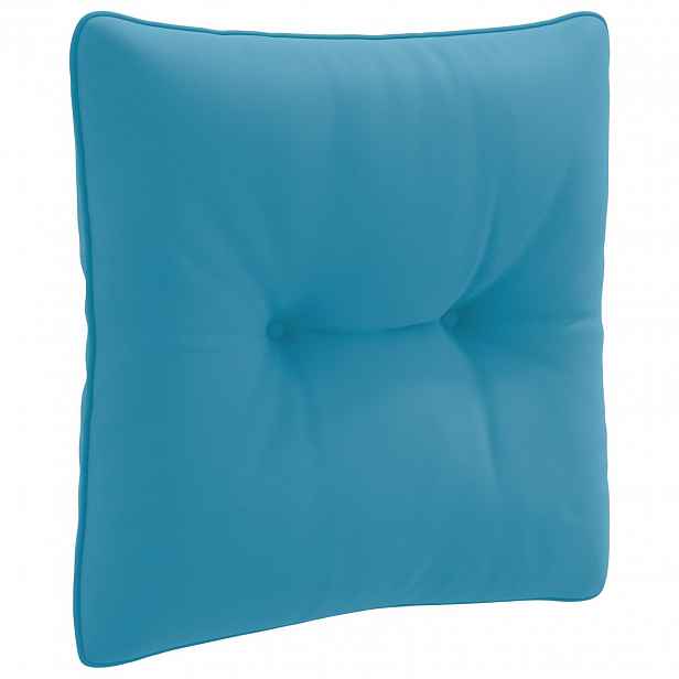 vidaXL Zádový polstr PUTTEN 100% polyester Světle modrá