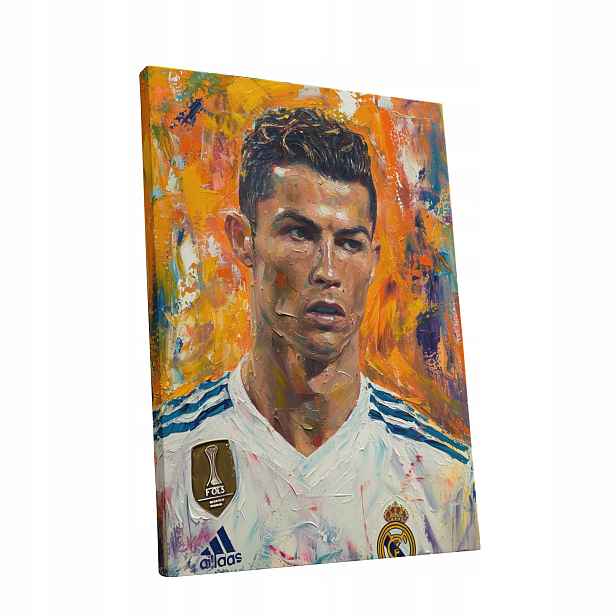 Obraz na plátně Cristiano Ronaldo CR7 do bytu, pokoje, obýváku dárek 60x80