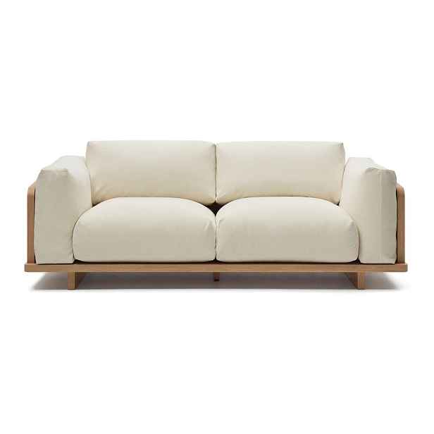 Béžová pohovka 225 cm Oaq – Kave Home