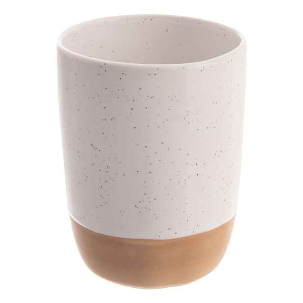 Krémové keramické šálky v sadě 6 ks na latte 340 ml Statek – Orion