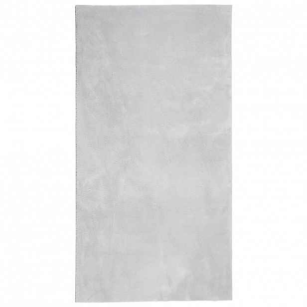 vidaXL Koberec HUARTE krátký vlas měkký a pratelný šedý 80x150 cm
