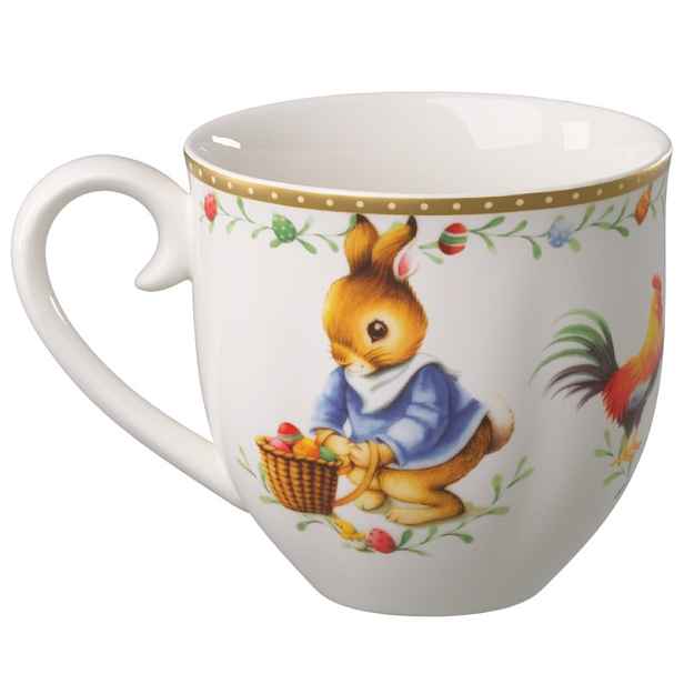 Villeroy & Boch Hrnek Annual Easter Edition 2026, zajíčci Paul a Max, 390 ml 14-8627-4868