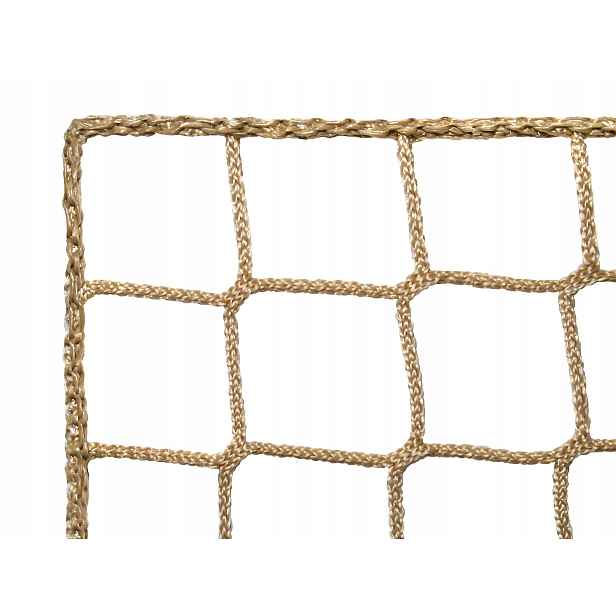 Béžová ochranná síť na schody zesílená 80 cm x 200 cm
