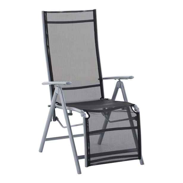 Černá kovová zahradní židle Ariola – Garden Pleasure