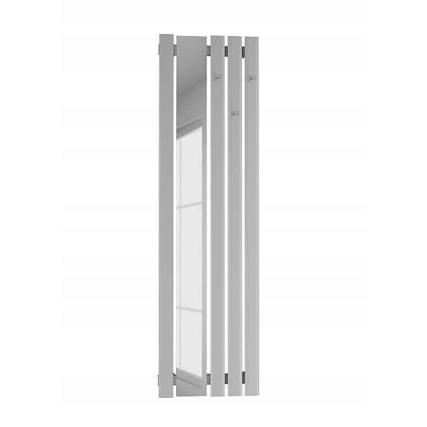 Dekorativní panelový radiátor Bello Mirror hook 120/52 Stříbrný