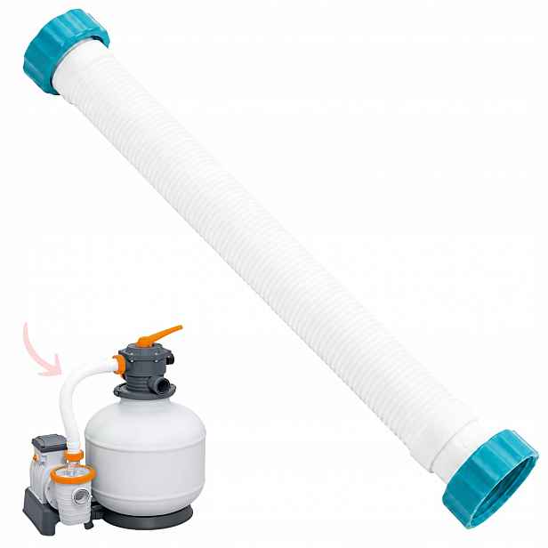 Krátká hadicová spojka trubka pro pískovou pumpu 58499 Bestway 45 kg 38 mm