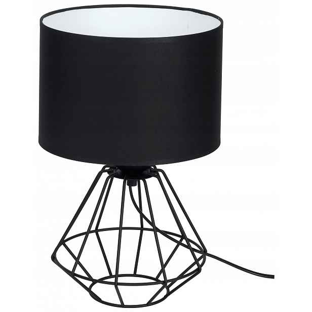 Milagro Stolní lampa Noční Colin Black MLP4792 E27 60W Metal Loft