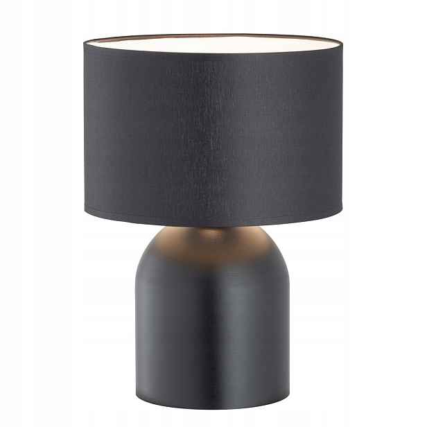 Noční lampa Olimpia černobílá 1xE27 skandinávský styl stolní lampa
