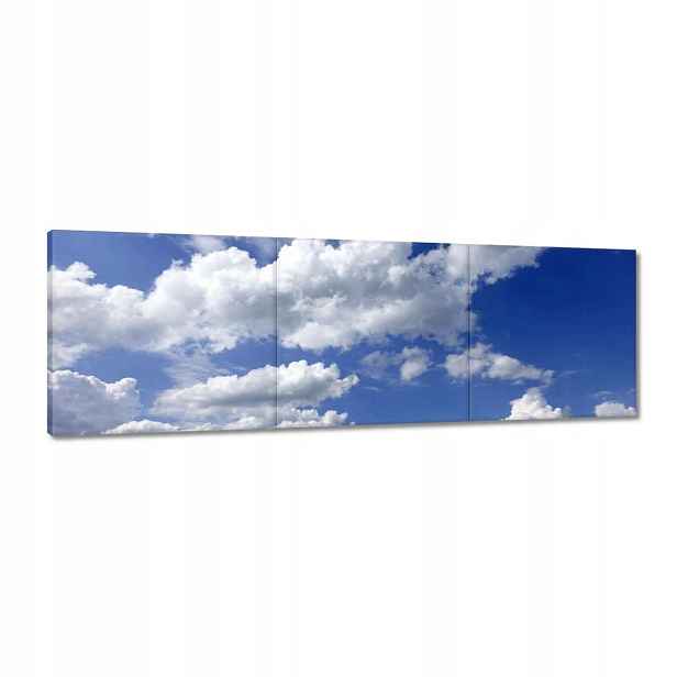 Obrazy 120x40 Klubovité mraky Nebe