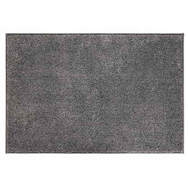 Rohožka Zadržující Nečistoty 80 X 120 CM Šedá, Protiskluzová